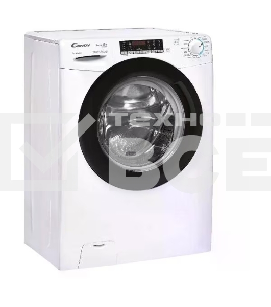 Стиральная машина Candy Smart Pro Inverter CSO4 276TWMB-07 белый, загрузка фронтальная 7 кг, 1200 об/мин., класс: А