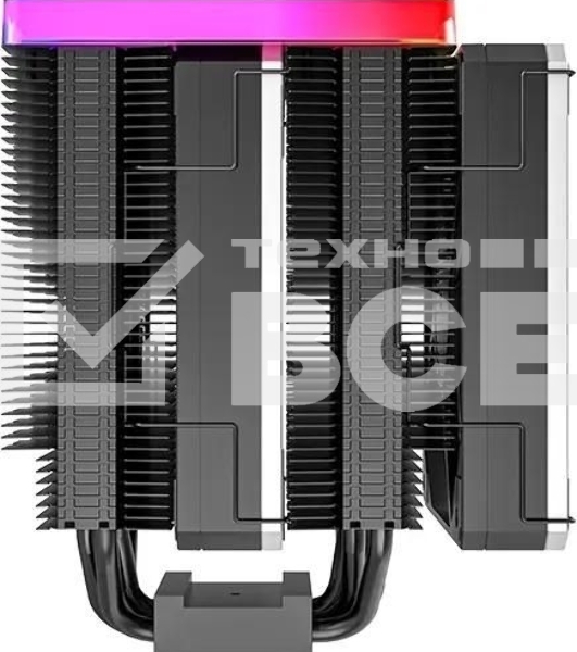 Устройство охлаждения (кулер) MONTECH Metal DT24 Premium ARGB Soc-AM5/AM4/1151/1200/1700 4-pin Al+Cu 270W 1600gr Ret