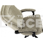 Кресло руководителя Бюрократ T-9950MSG-F Fabric песочный Light-21, крестов. пластик, подст. для ног, фото17