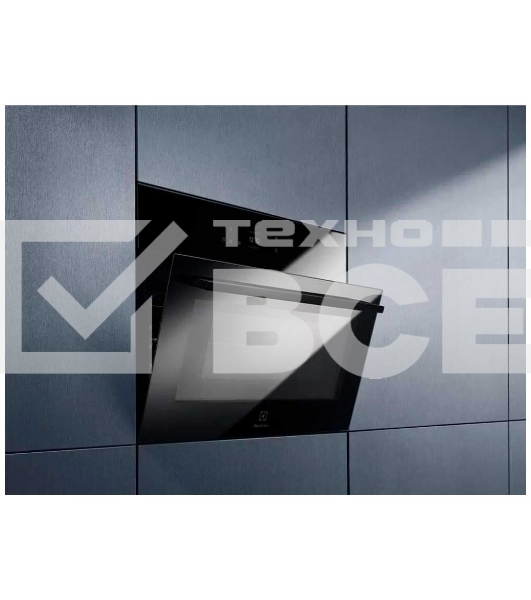 Микроволновая печь встраиваемая Electrolux EVM8E08Z чёрный, 42 л, 1000 Вт, переключатели - сенсор