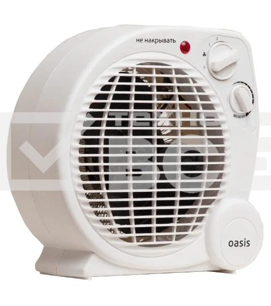 Тепловентилятор Oasis SG-20R (F) белый, 2000 Вт, 20 м2