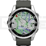 Смарт-часы Garmin Fenix 7s серебристый с графитовым ремешком 42мм, фото5