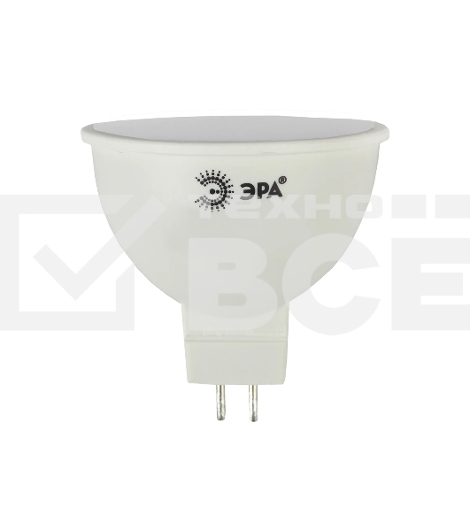 Лампа светодиодная ЭРА Б0020547 LED 8Вт GU5.3 220В 4000К СТАНДАРТ MR16