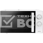 Микроволновая печь Centek CT-1560 белый, 20 л, 700 Вт, переключатели - поворотный механизм, фото 1