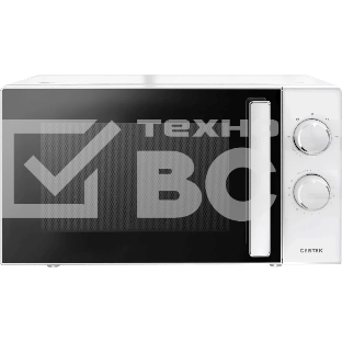 Микроволновая печь Centek CT-1560 белый, 20 л, 700 Вт, переключатели - поворотный механизм