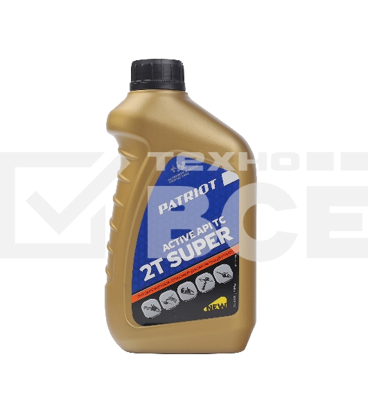 Масло полусинт. PATRIOT SUPER ACTIVE 2T 0,946л.
