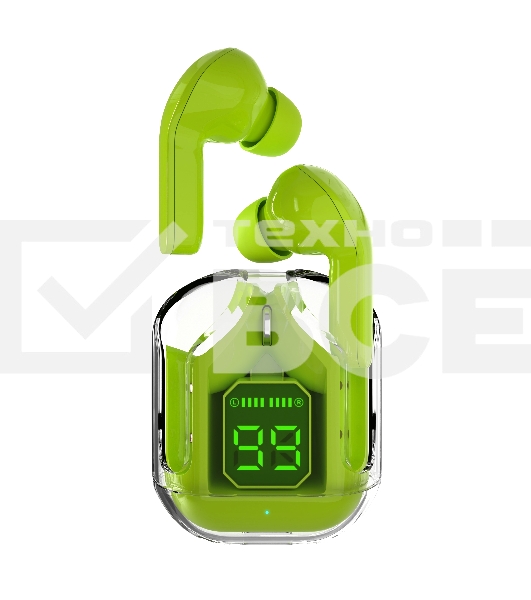 Беспроводные наушники MORE CHOICE (4620202552617) BW07 зеленый