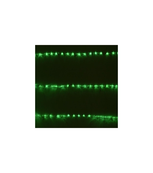 Гирлянда светод. Funray Cетка ML-320M, 3x2м, 320 LED, мульти (4цв.), IP20, прозрачный шнур 2м,конт