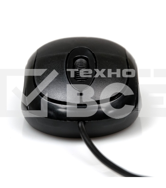 Мышь проводная Dialog Comfort MOC-10U черный, 1200 dpi, USB, кнопки - 3