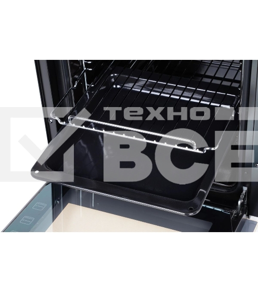 Шкаф духовой электрический Maunfeld EOEM516BG, 45 см, 51 л, бежевый, встраиваемый