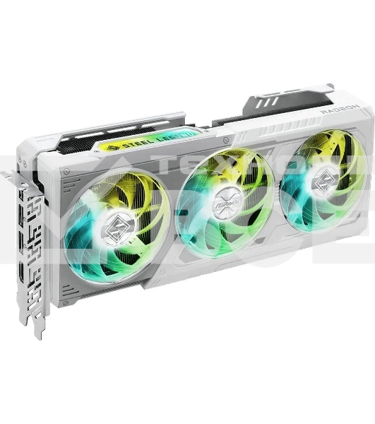 Видеокарта ASRock Radeon RX 9070 XT Steel Legend 16GB RX 9070XT, HDMI, DP*3, 16G, D6