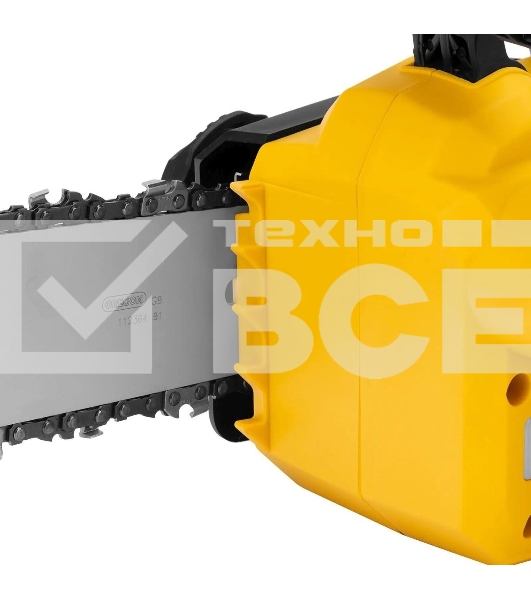 Цепная пила аккумуляторная бесщет. Denzel RCS400-36, Li-ion, 36 В, 4 А·ч, шина 400 мм/58610