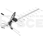 Антенна телевизионная пассивная Hyundai H-TAE260 серебристый, фото12