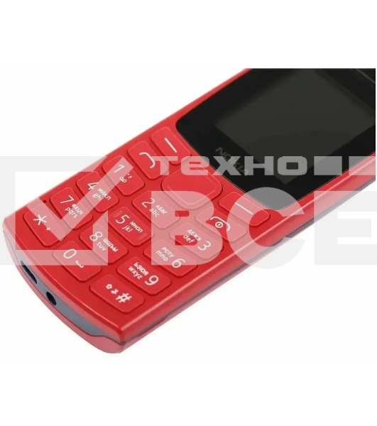 Мобильный телефон Nokia 106 TA-1564 DS EAC1 красный