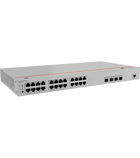 Коммутатор Huawei S220-24P4X, 24×1 Гбит/с PoE+ + 4×10 Гбит/с SFP+, управляемый