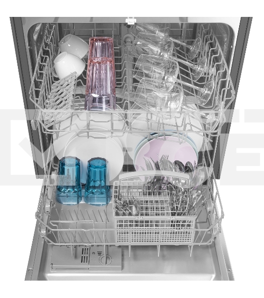 Встраиваемая посудомоечная машина HOMSair DW64E, серебристый, 59.8 см, 12 компл., 49 дБ, класс A++