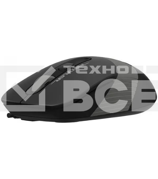 Мышь проводная A4Tech Fstyler FM10S черный/серый, 1600 dpi, USB, кнопки - 4