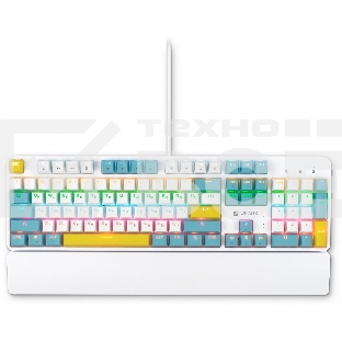 Клавиатура Oklick K951X (1901079) проводная, USB, белый