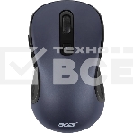 Мышь беспроводная Acer OMR306 черный/серый, 1600 dpi, радиоканал, USB, кнопки - 6, фото 1