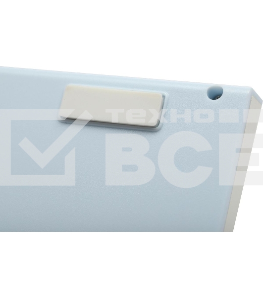 Клавиатура + мышь Acer OCC205 беспроводной USB, 1200 dpi, белый/голубой