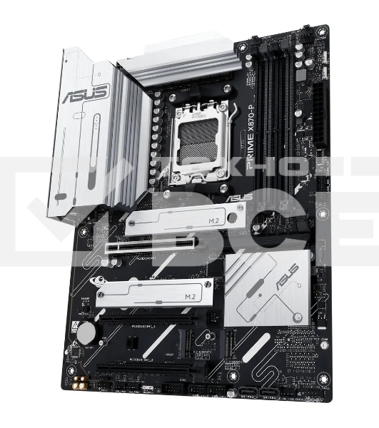 Материнская плата ASUS PRIME X870-P, AM5, AMD X870, 4xDDR5, 2xSATA, 4xM.2, 1xPCI-E 5.0 x16, 1xPCI-E 4.0 x16, 1xPCI-E x1, 1xHDMI, 2xUSB Type-C, 1x2.5Gb LAN, 4xUSB-A 3.2 Gen 1, 1xUSB 3.2 Gen 2, 3x3.5 мм, 7.1, ATX
