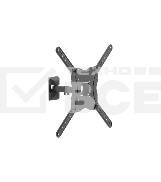 Наклонно-поворотный подвес для телевизоров Harper TVF-63 черный