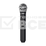 Микрофонная система SHURE BLX1288E/CVL-M17 беспроводная, двухканальная, с ручным передатчиком PG58 и петличным микрофоном CVL-B/C, частота UHF 662-686 МГц, фото4