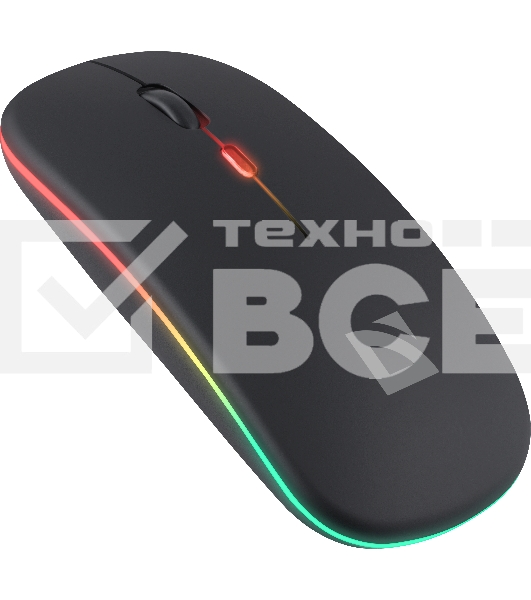 Мышь беспроводная Defender Coda MB-261 черный, 1600 dpi, радиоканал, Bluetooth, USB, кнопки - 4