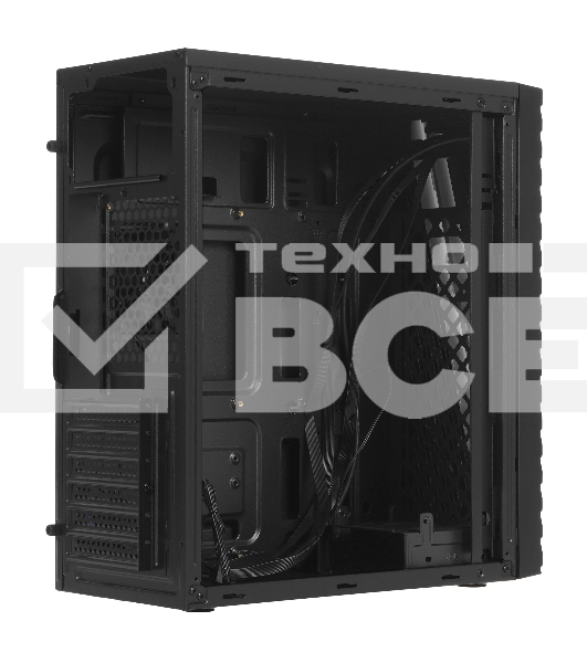 Компьютерный корпус Aerocool/Formula Streak-A-BK-v1 черный без БП ATX 1x80мм 2xUSB 2.0 1xUSB 3.0 audio