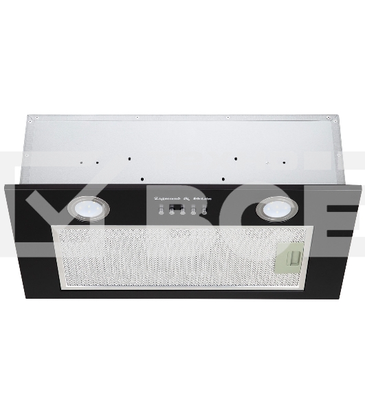 Вытяжка встраиваемая Zigmund & Shtain K 018.5 B черный, 50 см, 660 куб. м/ч, 58.6 дБ