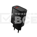 Сетевое зарядное устройство MORE CHOICE (4620202553416) NC09m 1USB 3.0A QC3.0 15W, черный, фото 1