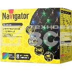 Гирлянда Navigator NGF-N01-240RGbY-12-2x1.5m-230-TR-IP44, фото2