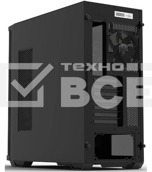 Компьютерный корпус ZALMAN Z10, ATX, черный, WINDOW, 2x3.5