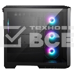 Компьютерный корпус без блока питания Case MSI MAG PANO M100R PZ, Mini-Tower, TG, 4x120мм ARGB, 1xUSB 3.2, 1xUSB 3.2 Type-C, mATX, mITX черный, фото6