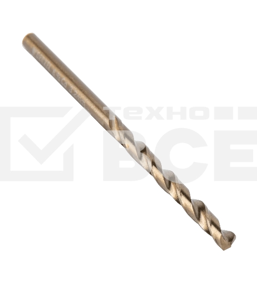 Сверло по металлу Denzel 3,2 мм, HSS Co-8%