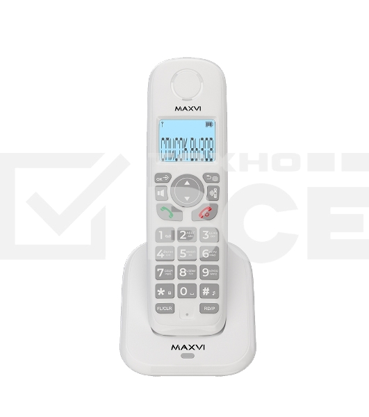Радиотелефон Maxvi GA-01 белый