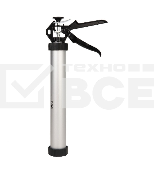 Пистолет для герметика Deli DL2380 Размер: 15 дюймов/380 мм. Сталь А3 + алюминий. Угол поворота 360.