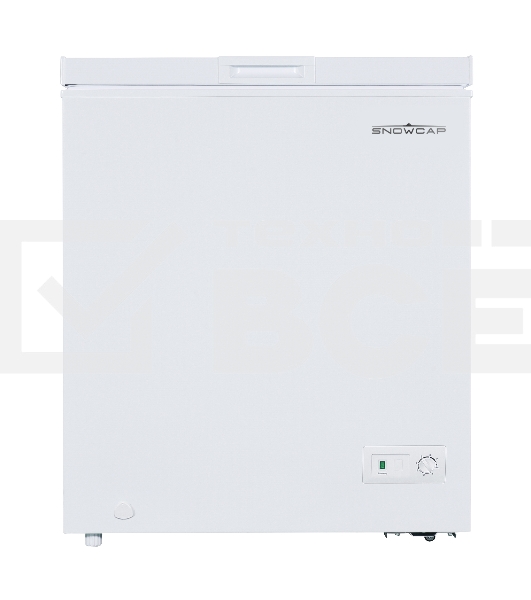 Морозильный ларь SNOWCAP CF-150 150л (ларь, глухая крышка) белый
