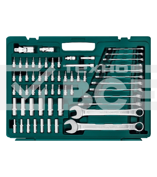 Набор KRAFTOOL X Drive, 216 предм., (1/2″+3/8″+1/4″), Универсальный набор инструмента (27888-H216)