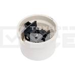 Розетка Bironi B1-101-01 с/з Лизетта Белый, фото2