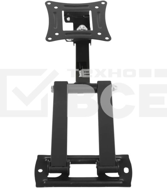 Кронштейн для телевизора Buro FL2S черный, 15'-29' макс. 12 кг, настенный, поворотно-выдвижной и наклонный