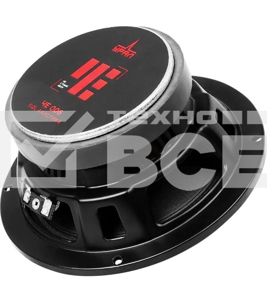 Колонки автомобильные Ural ЧЕ 006 (без решетки) 91дБ 4Ом (ком.:2кол.) широкополосные однополосные