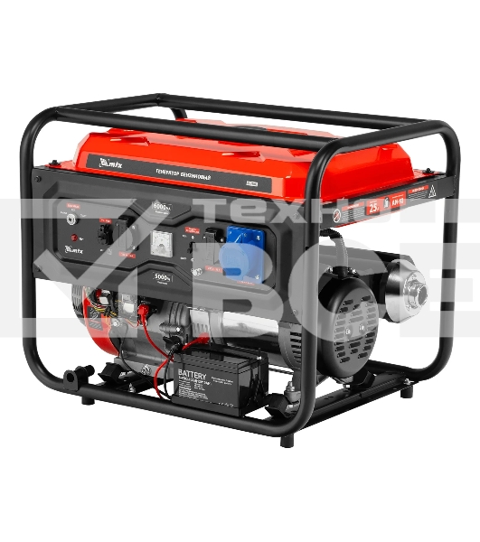 Генератор бензиновый MTX RS-7000E, 6 кВт, 230В, электростартер