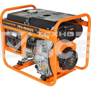 Генератор Carver PPG - 5000D 3.6кВт