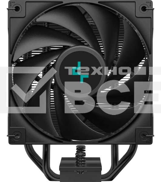 Кулер для процессора DEEPCOOL AG500 DIGITAL BK черный, 120 мм, алюминий/медь, 1950 об/мин, 29.4 дБ, 4 pin, 240 Вт, 158 мм