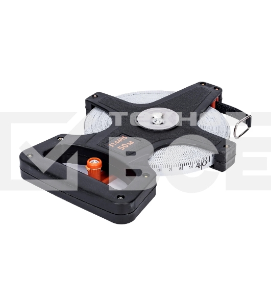 Рулетка геодезическая, 50 м х 12,5 мм, лента ПВХ, открытый корпус Sparta