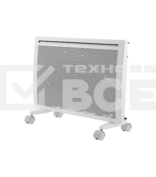 Конвектор гибридный Denzel HybridX-1500 белый, 1500 Вт, 25 м2, термостат, дисплей