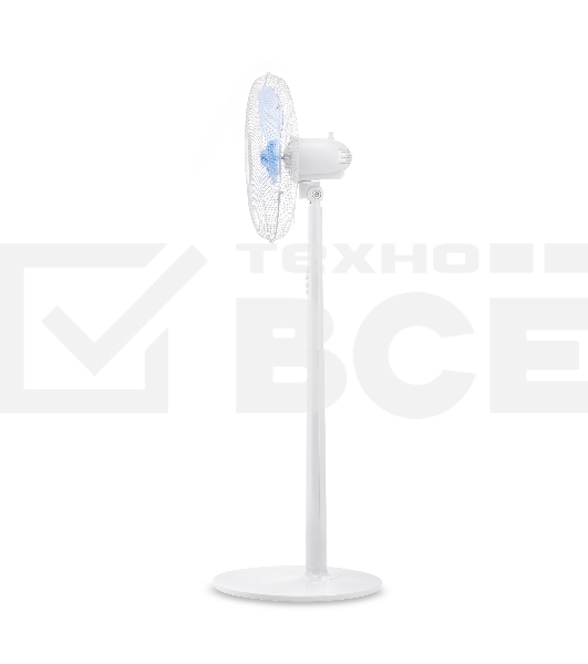 Вентилятор напольный Coolfort CF-2004 40Вт скоростей:3 белый
