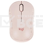 Мышь беспроводная Logitech M221 розовый, 1000 dpi, радиоканал, USB, кнопки - 3, фото 1