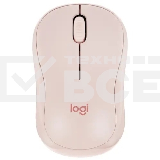 Мышь беспроводная Logitech M221 розовый, 1000 dpi, радиоканал, USB, кнопки - 3
